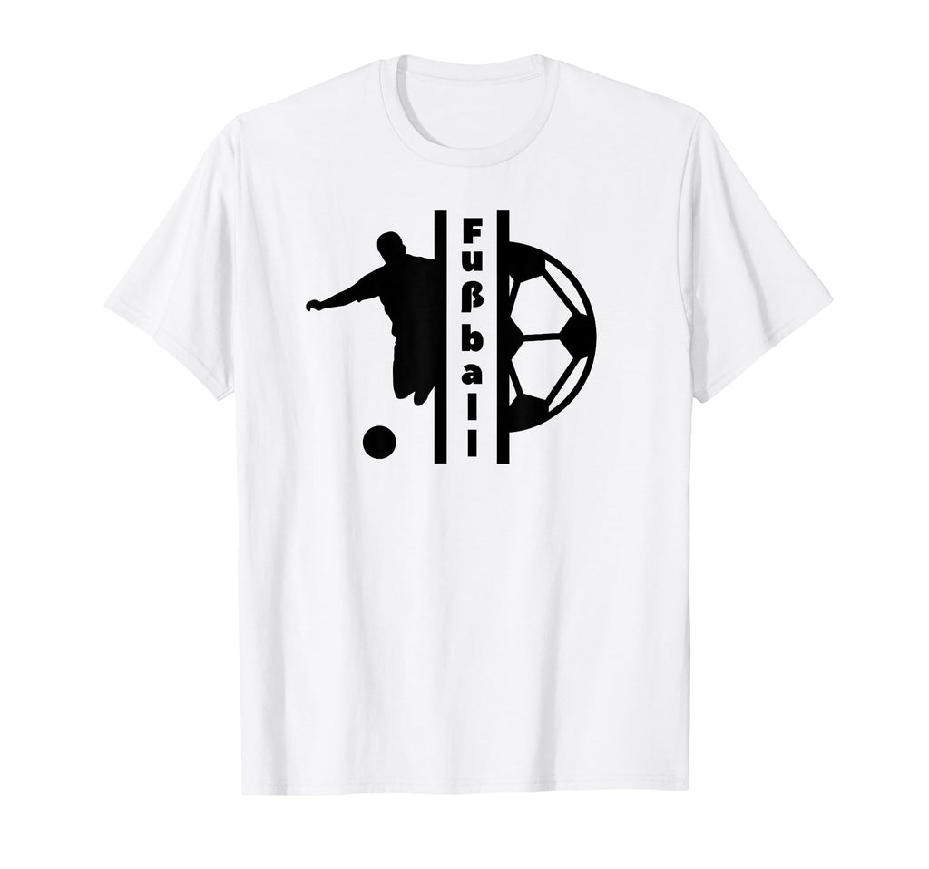 Fu Ball German Soccer T-Shirt - Trendy Graphic Men Women - T-Shirt, Sweatshirt, Hoodie