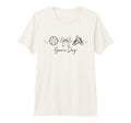 Game Day Soccer Mom Ball Bow T-Shirt - Casual Everyday Wear Men Women - T-Shirt, Sweatshirt, Hoodie