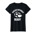 Soccer Saturday Ready Proud Soccer T-Shirt - Aesthetic Graphic Men Women - T-Shirt, Sweatshirt, Hoodie