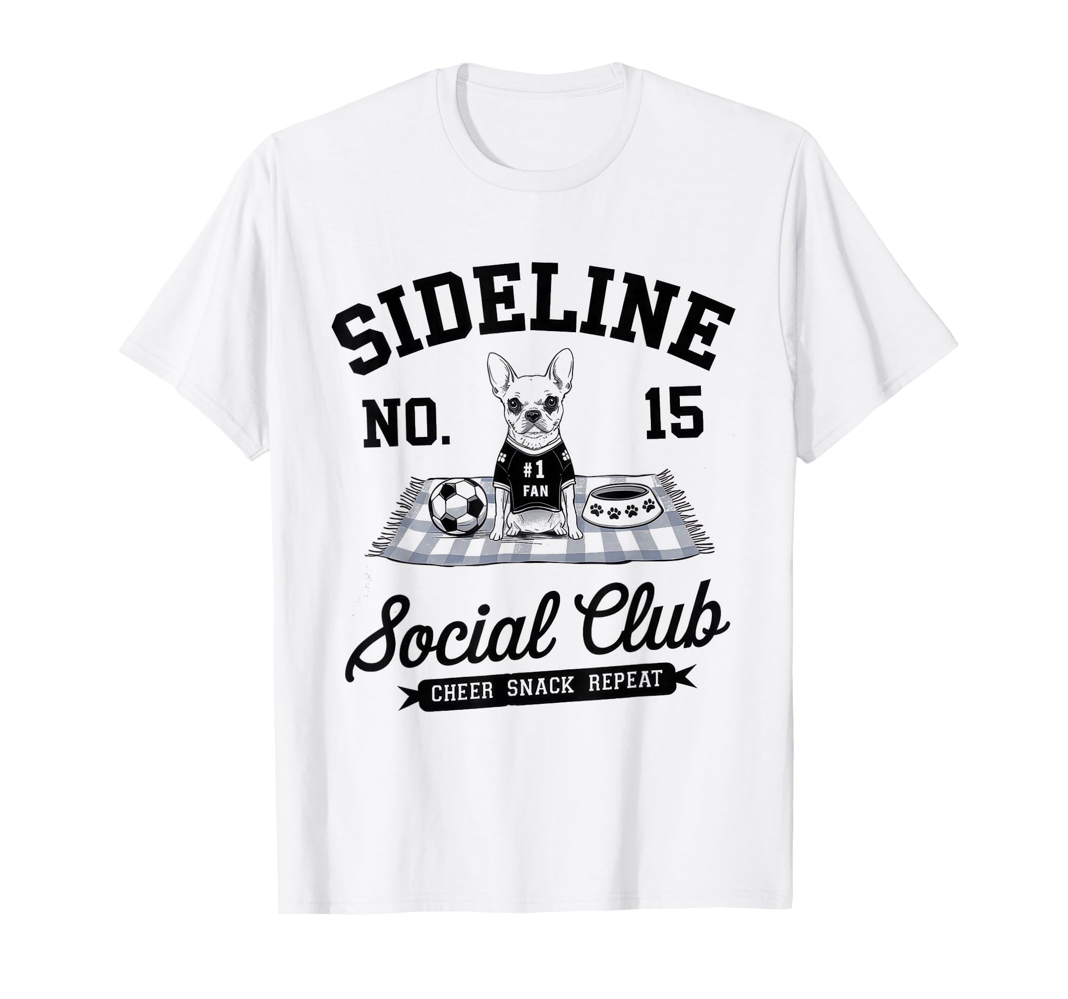 Sideline Social Club Soccer Mom T-Shirt - Fun Novelty Design Men Women - T-Shirt, Sweatshirt, Hoodie