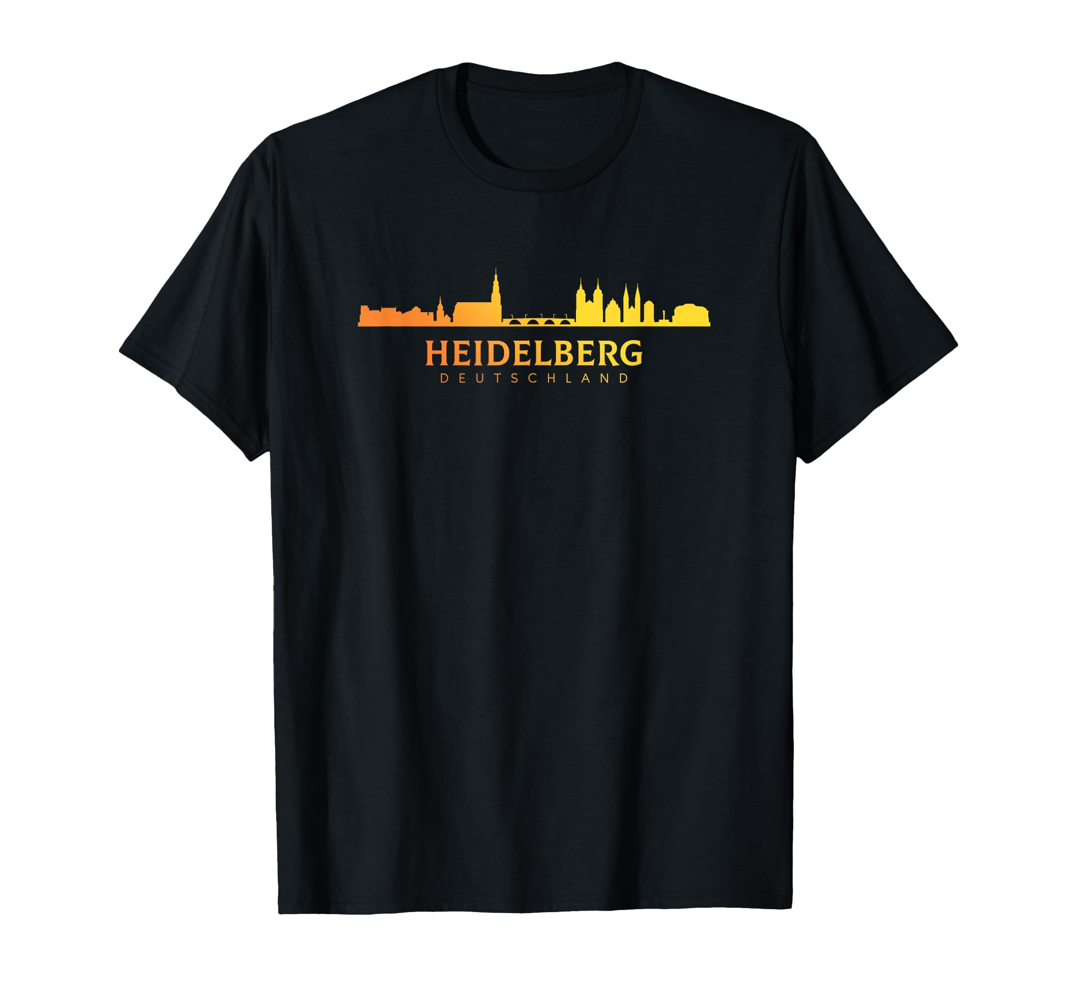 Heidelberg Skyline Germany Deutschland T-Shirt - Graphic Print for Adults - T-Shirt, Sweatshirt, Hoodie