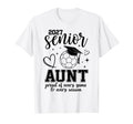 2027 Senior Soccer Aunt Proud Family T-Shirt - Novelty Apparel Unisex - T-Shirt, Sweatshirt, Hoodie