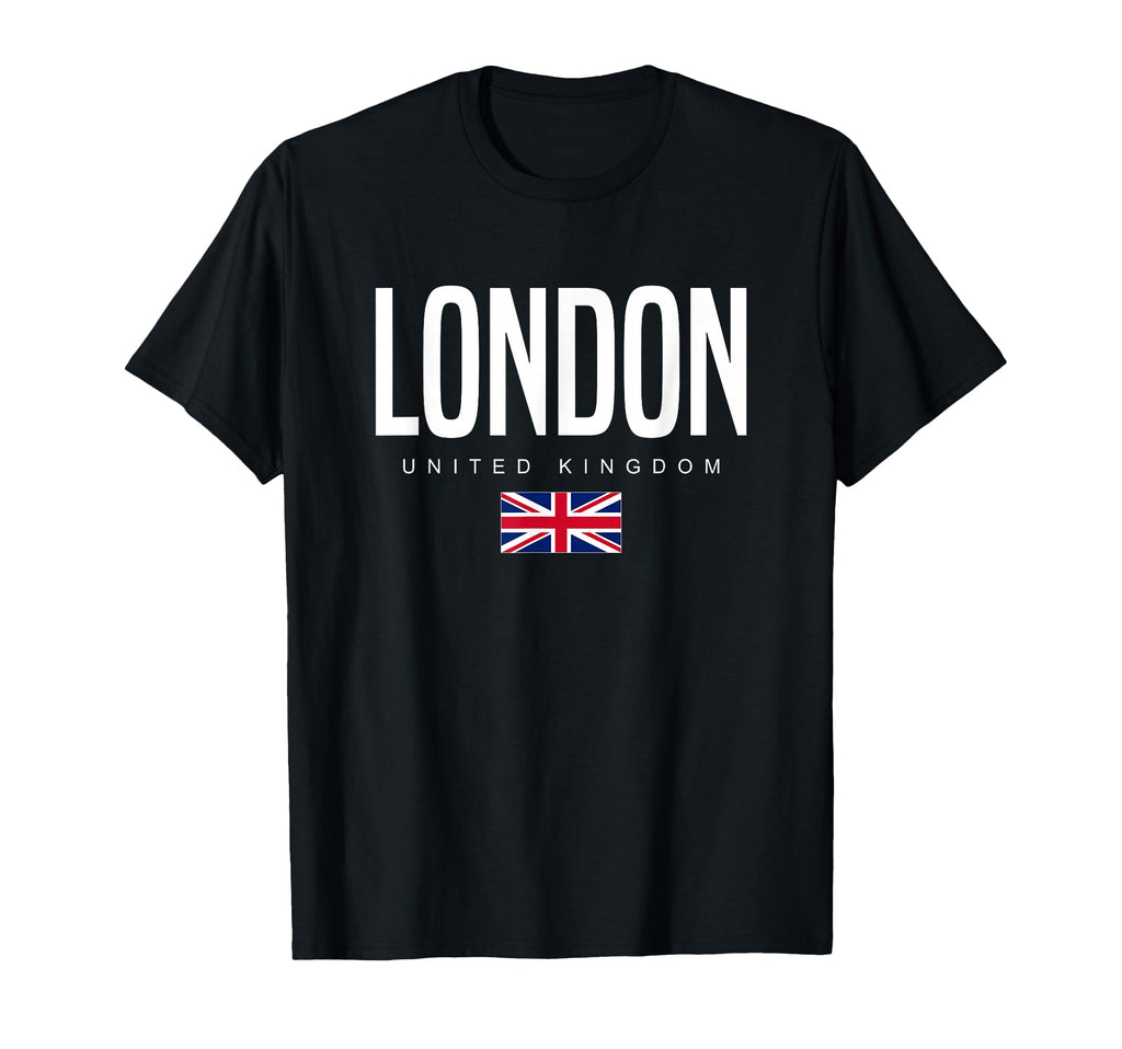 London England United Kingdom T-Shirt - Fun Novelty Design for Adults - T-Shirt, Sweatshirt, Hoodie
