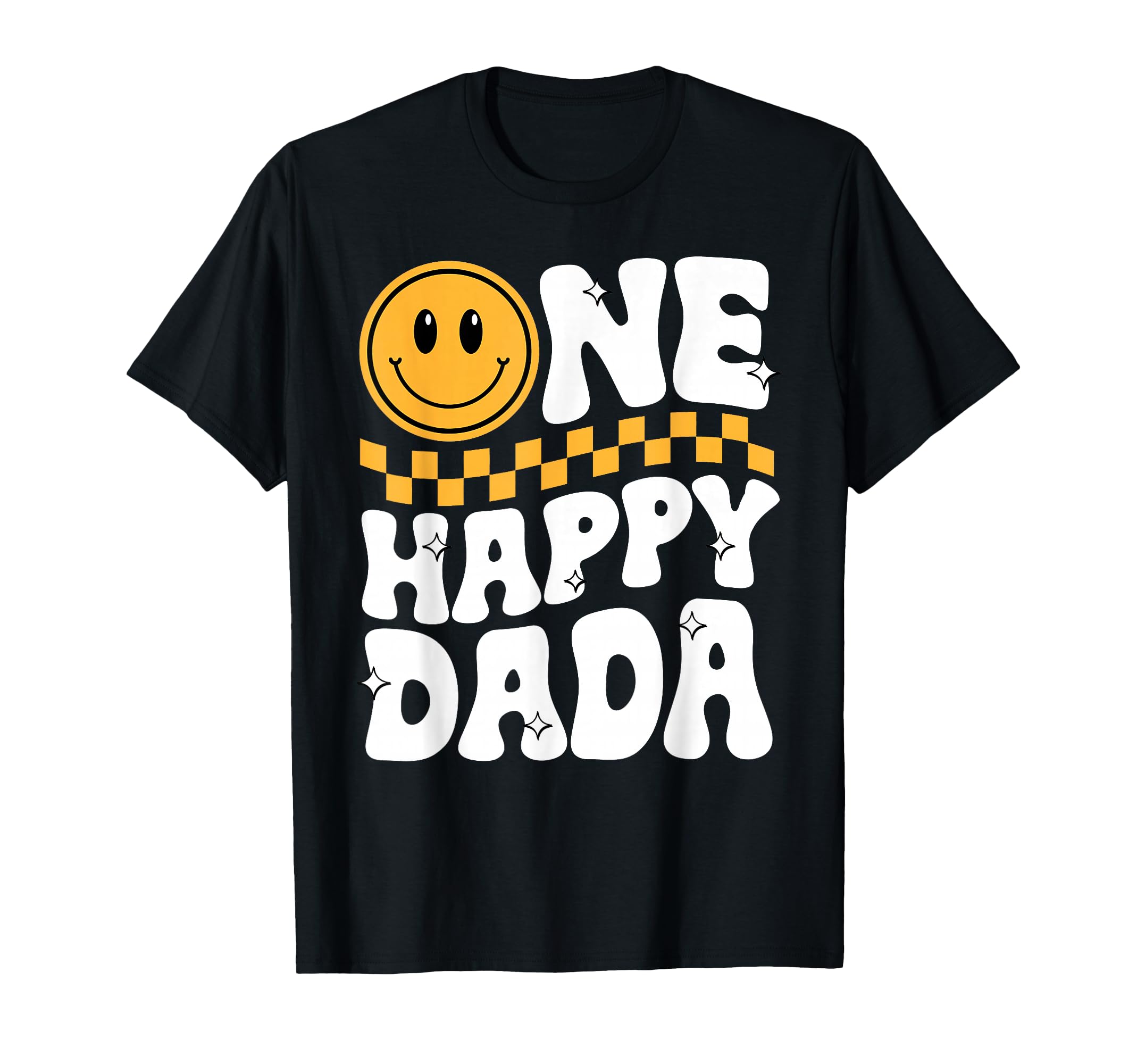 One Happy Dude Dada 1St Birthday T-Shirt - Custom Art Print Men Women - T-Shirt, Sweatshirt, Hoodie