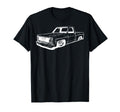 73 87 Mini C10 Truck Slammed Dad Gag T-Shirt - Custom Art Print Unisex - T-Shirt, Sweatshirt, Hoodie