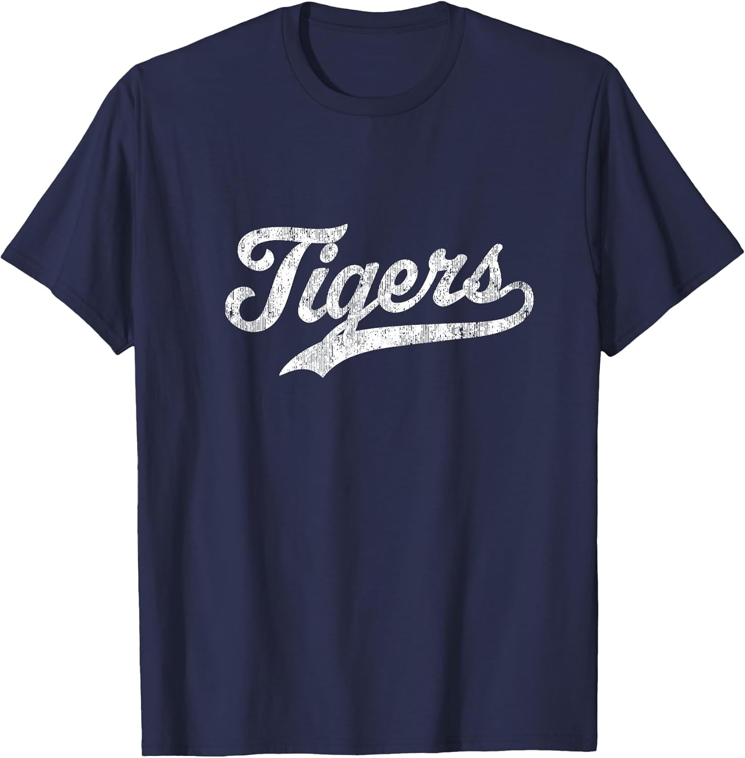 Tigers Mascot Vintage Sports Name Design - Adult & Kids T-Shirts, Sweatshirts & Hoodies apparel design preview 1