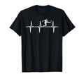 Soccer Heartbeat Soccer Player Soccer T-Shirt - Minimalist Print Men Women - T-Shirt, Sweatshirt, Hoodie