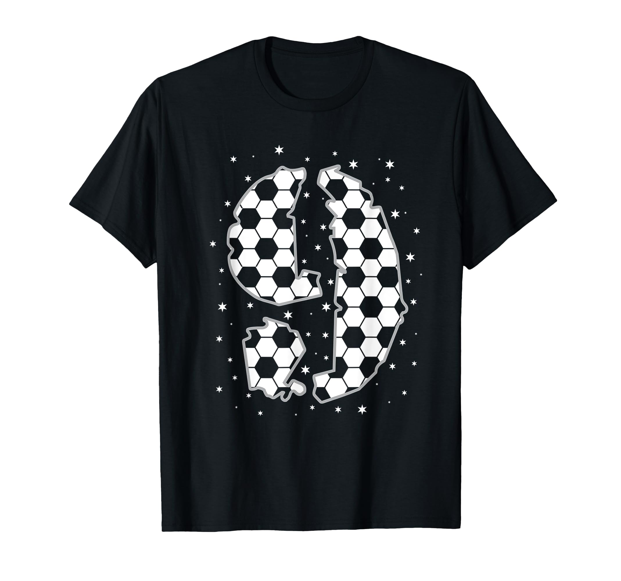 9 Year Old Soccer Birthday Ninth 9Th T-Shirt - Minimalist Print for Adults - T-Shirt, Sweatshirt, Hoodie