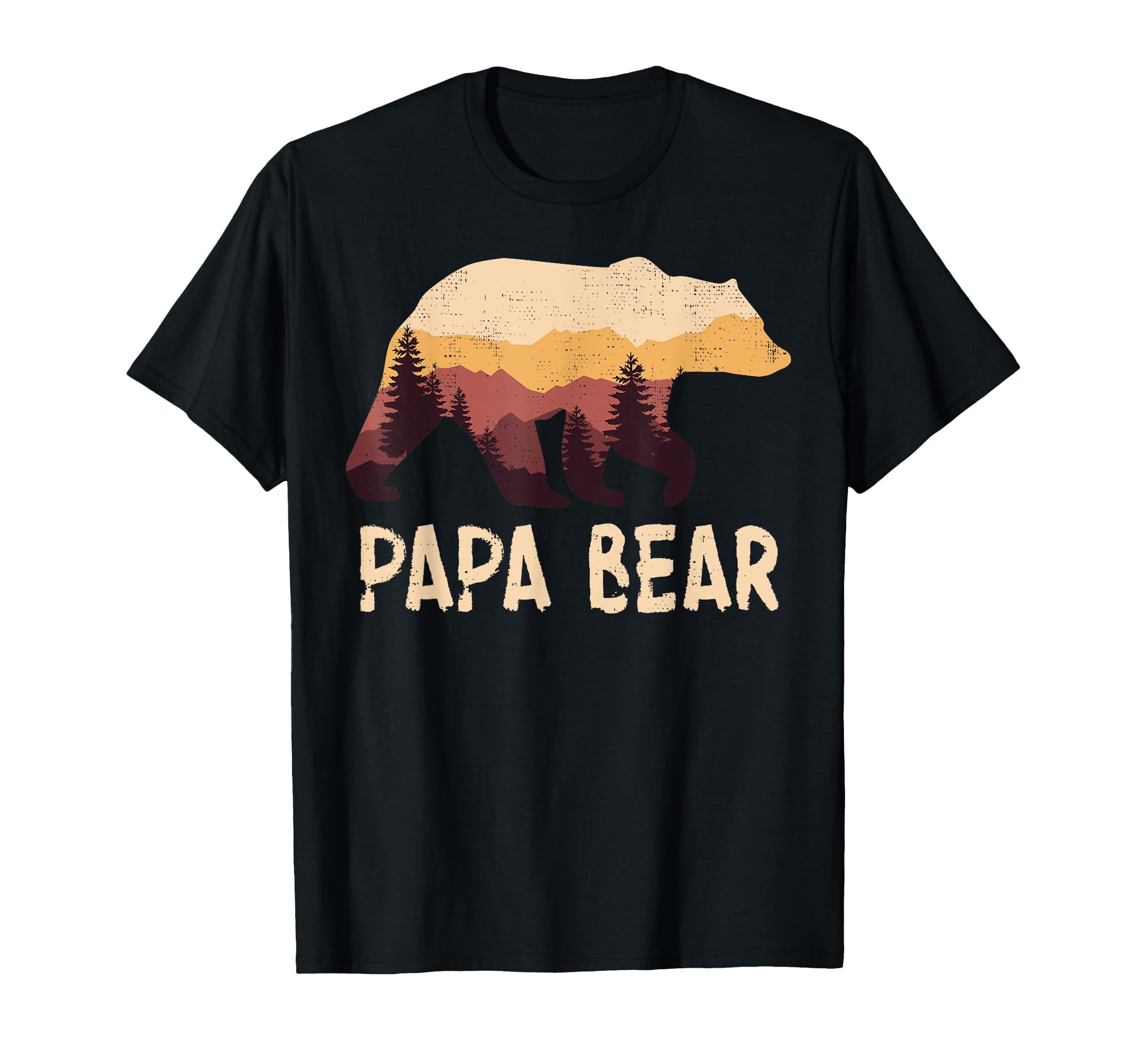 Papa Bear Funny Fathers Day Gift Fun T-Shirt - Fun Novelty Design Unisex - T-Shirt, Sweatshirt, Hoodie