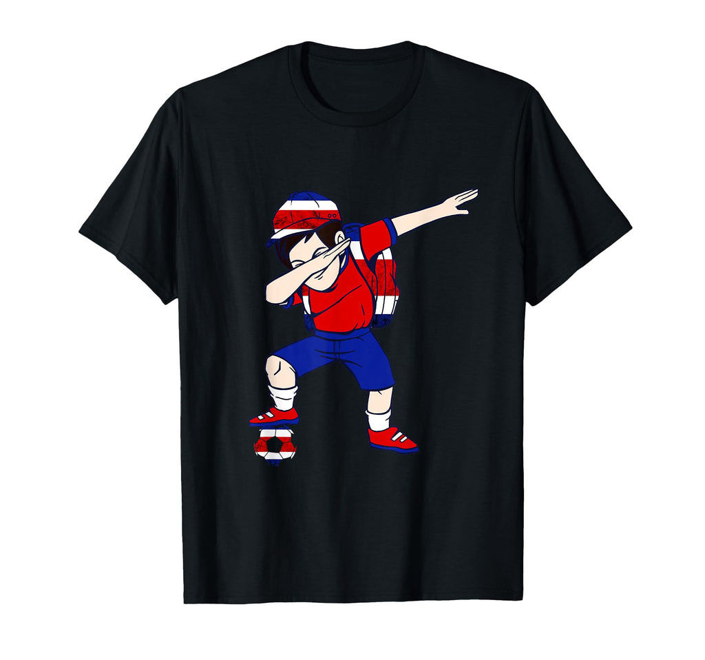 Dabbing Costa Rica Costa Rica Soccer Team T-Shirt - Minimalist Print Unisex - T-Shirt, Sweatshirt, Hoodie
