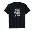 Funny Eat Sleep Soccer Repeat Soccer T-Shirt - Minimalist Print Unisex - T-Shirt, Sweatshirt, Hoodie