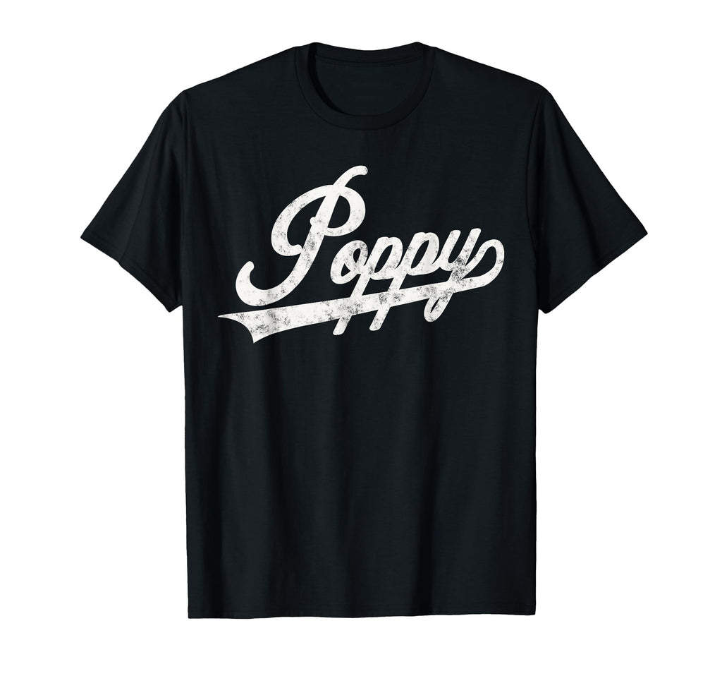 Poppy Papa Grandpa T-Shirt - Graphic Print Unisex - T-Shirt, Sweatshirt, Hoodie