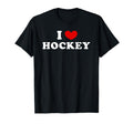 I Love Hockey I Heart Hockey T-Shirt - Streetwear Style Unisex - T-Shirt, Sweatshirt, Hoodie