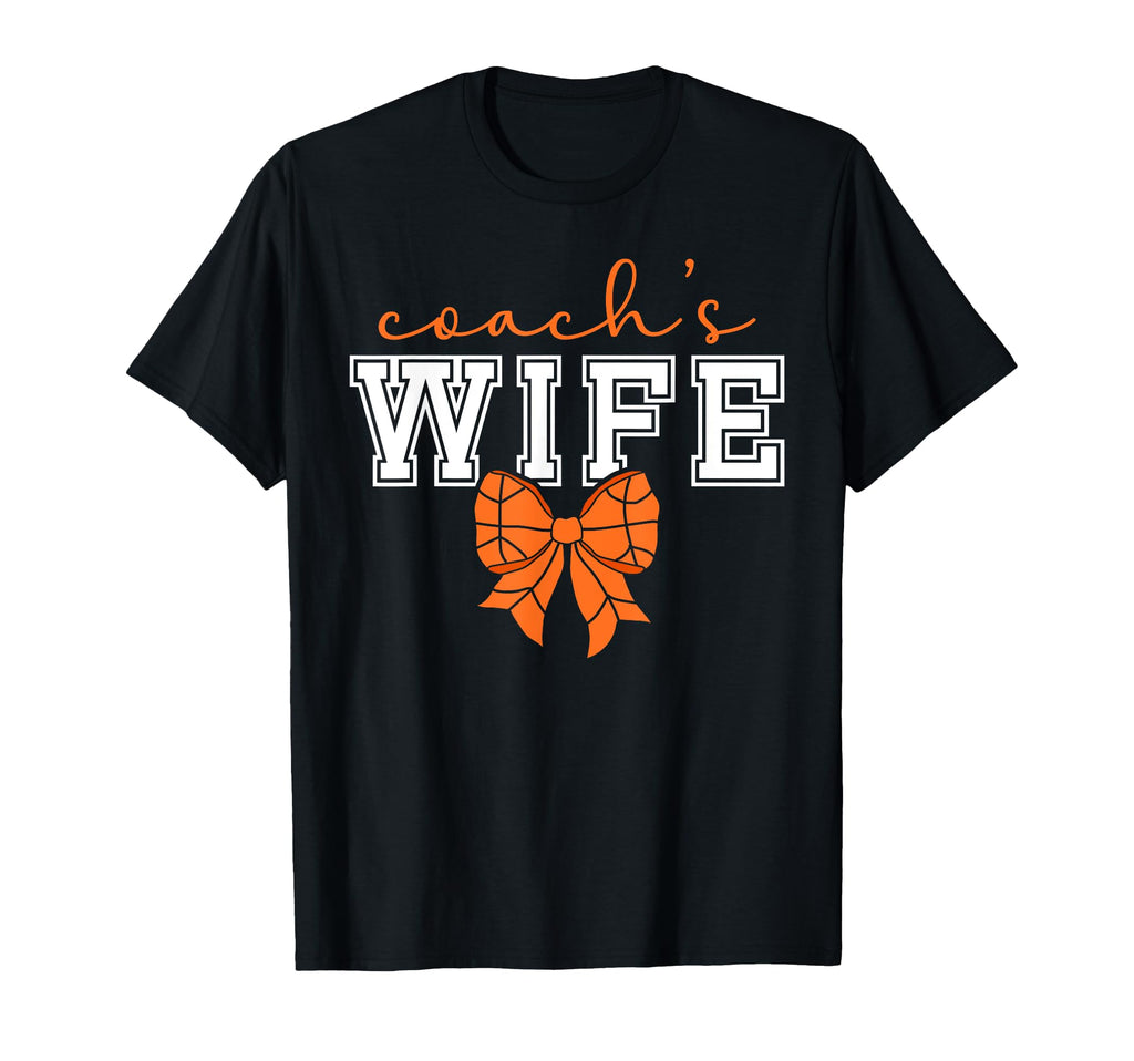Basketball Coachs Wife Coquette T-Shirt - Minimalist Print Men Women - T-Shirt, Sweatshirt, Hoodie