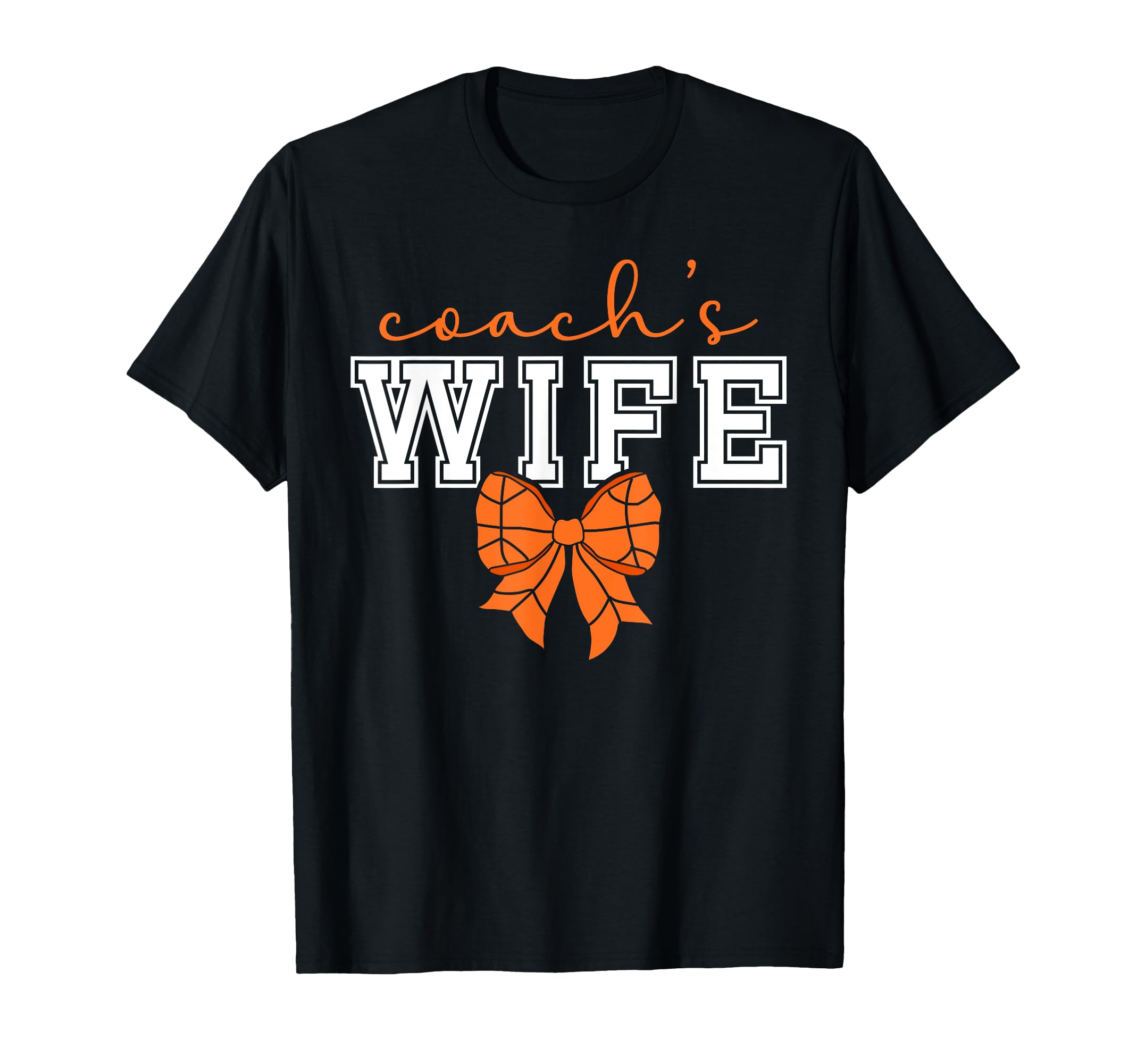 Basketball Coachs Wife Coquette T-Shirt - Minimalist Print Men Women - T-Shirt, Sweatshirt, Hoodie