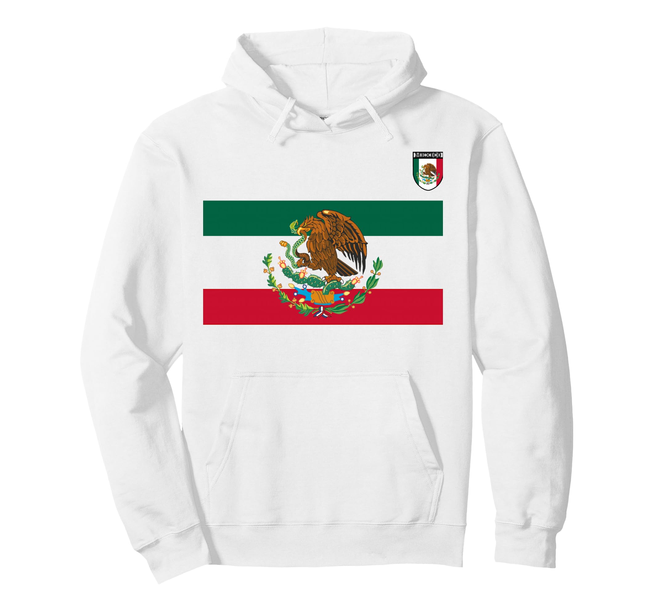 White Green Mexican Soccer Jersey Hoodie - Minimalist Print Unisex - T-Shirt, Sweatshirt, Hoodie