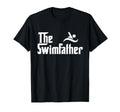 Swim Father Funny Swimming Swimmer T-Shirt - Custom Art Print Men Women - T-Shirt, Sweatshirt, Hoodie