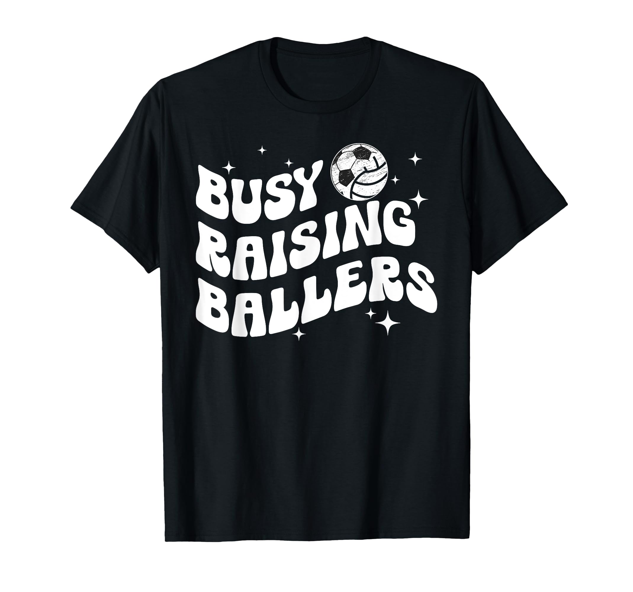 Busy Raising Ballers Volleyball T-Shirt - Custom Art Print for Adults - T-Shirt, Sweatshirt, Hoodie