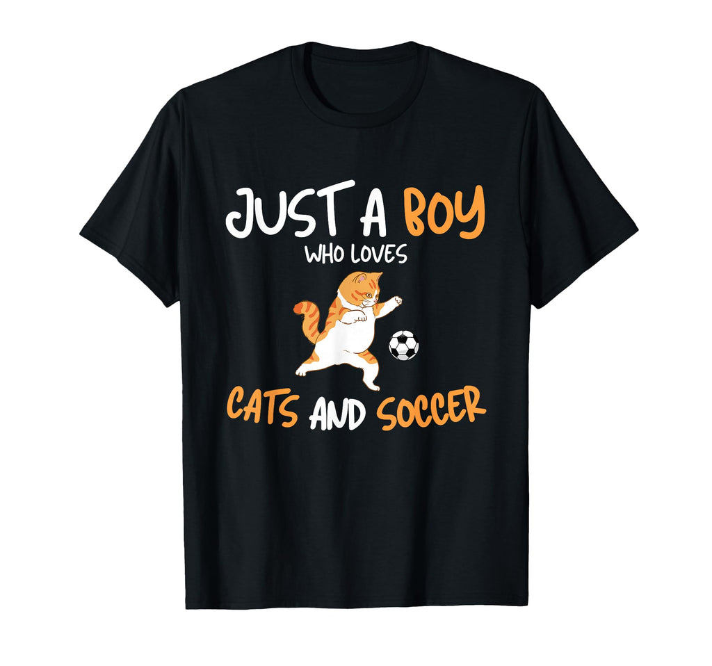 Just Who Loves Cats And Soccer Cat T-Shirt - Unique Graphic for Adults - T-Shirt, Sweatshirt, Hoodie
