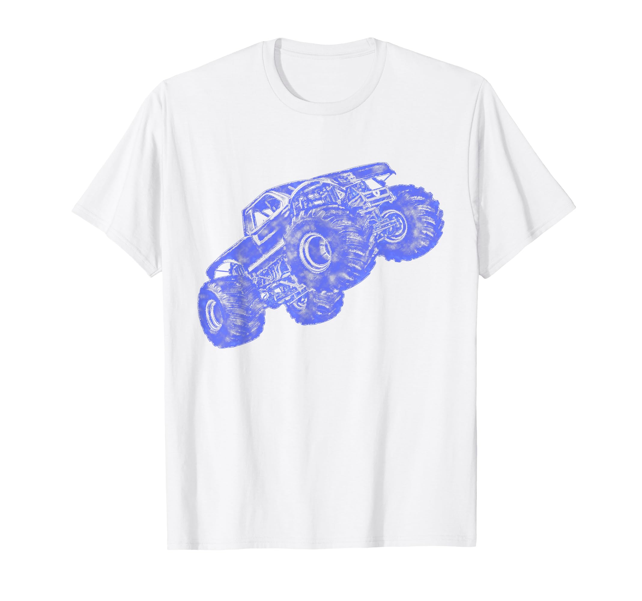 Monster Truck Ink Monster Truck T-Shirt - Novelty Apparel for Adults - T-Shirt, Sweatshirt, Hoodie