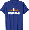 Durham Baseball Vintage Minimalist Retro Lover - Adult & Kids T-Shirts, Sweatshirts & Hoodies apparel design preview 1