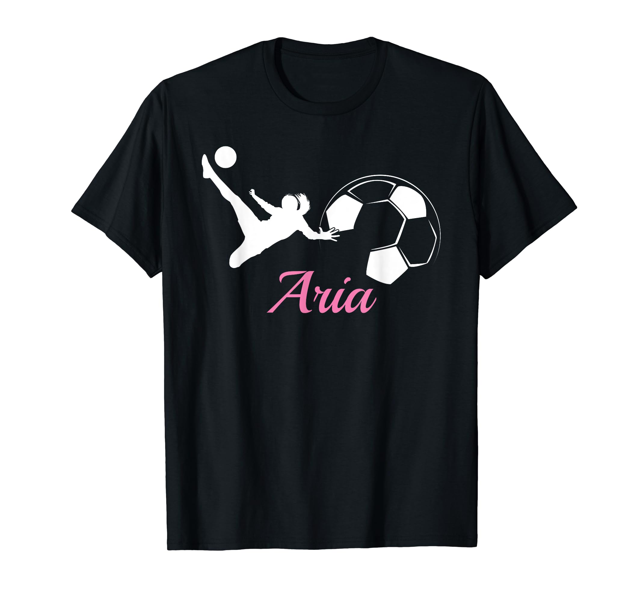 Aria Name Gift Personalized Soccer T-Shirt - Streetwear Style Unisex - T-Shirt, Sweatshirt, Hoodie