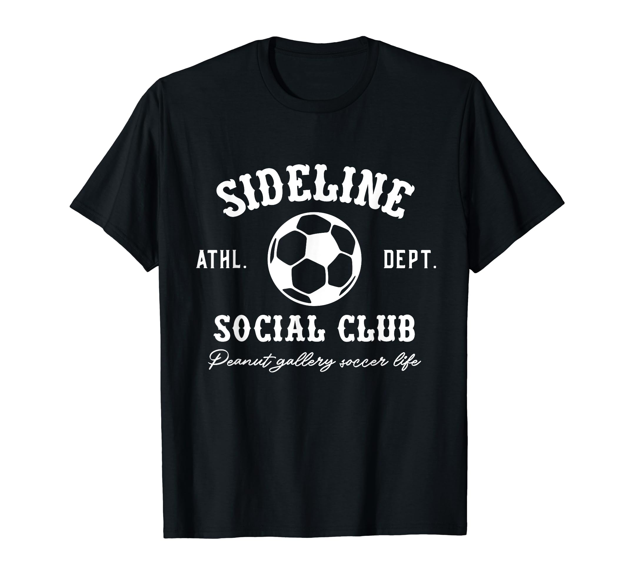 Sideline Social Club Soccer Matching T-Shirt - Minimalist Print Men Women - T-Shirt, Sweatshirt, Hoodie