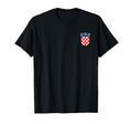 Croatia Flag And Coat Arms T-Shirt - Casual Everyday Wear for Adults - T-Shirt, Sweatshirt, Hoodie