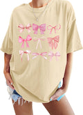 Bow for Women Oversized Coquette Aesthetic Pink - Adult & Kids T-Shirts, Sweatshirts & Hoodies apparel design preview 1
