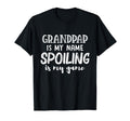 Grandpap Is My Name Spoiling Is My T-Shirt - Trendy Graphic for Adults - T-Shirt, Sweatshirt, Hoodie