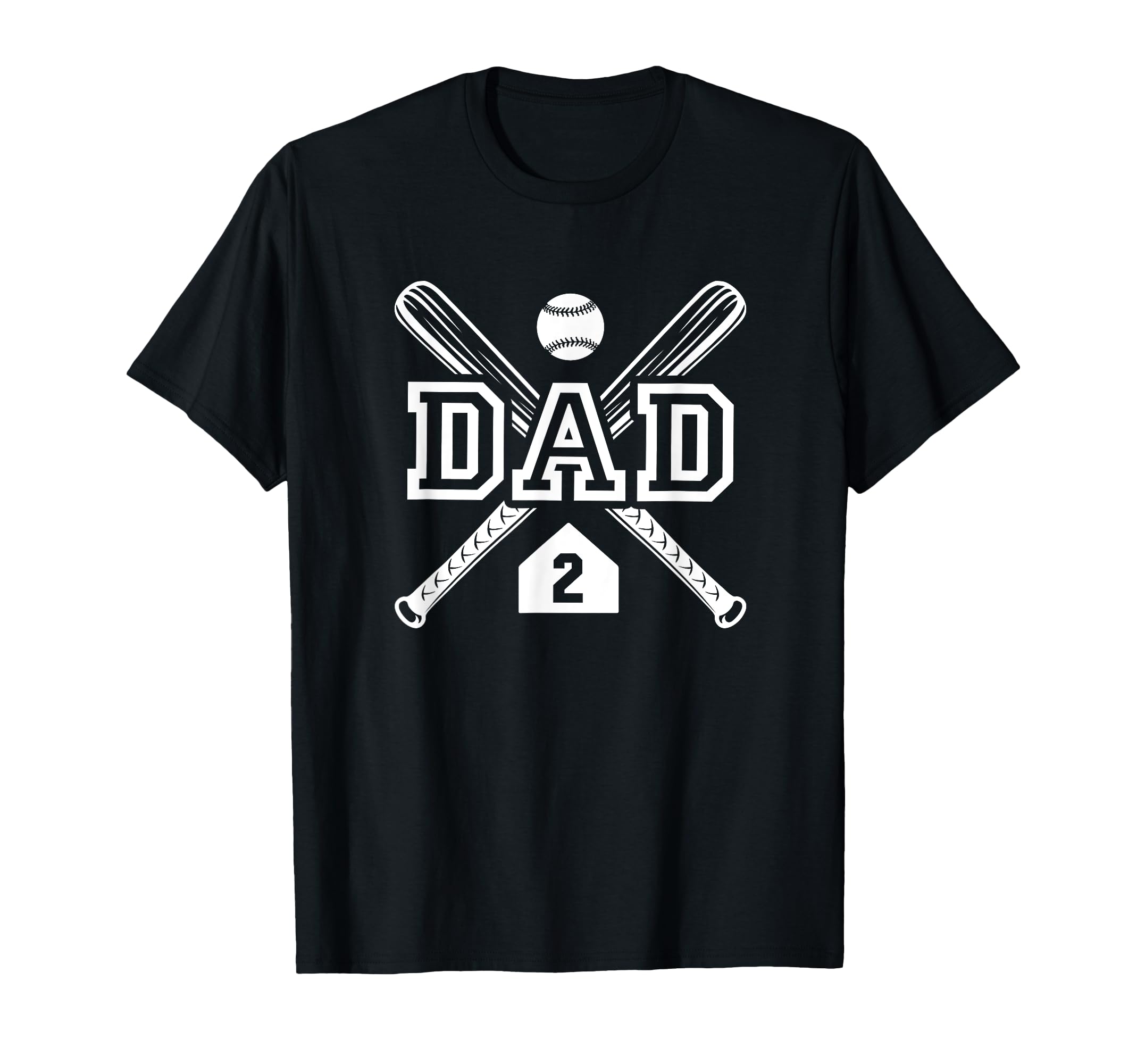 Baseball Dad Softball Dad 2 Jersey T-Shirt - Unique Graphic Men Women - T-Shirt, Sweatshirt, Hoodie