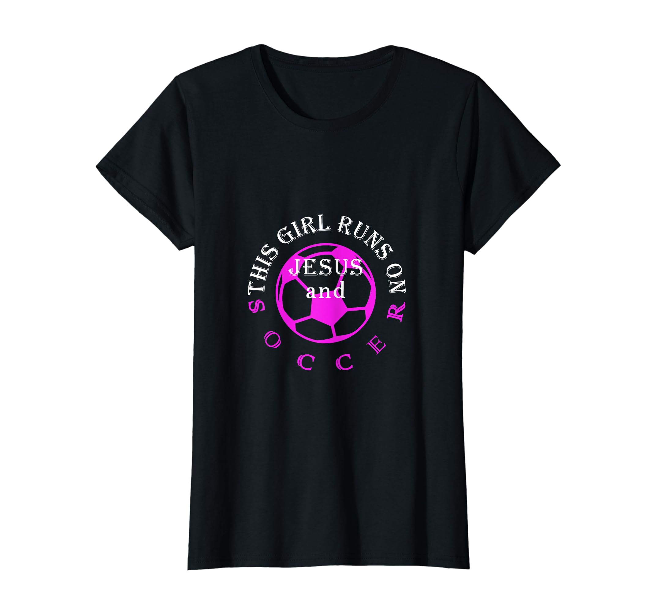 This Runs Jesus And Soccer Christian T-Shirt - Trendy Graphic Men Women - T-Shirt, Sweatshirt, Hoodie