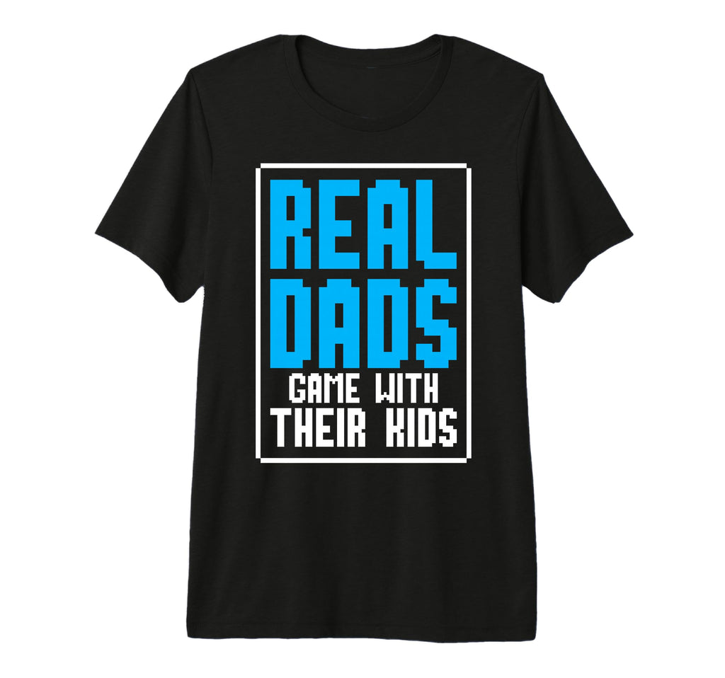 Gamer Dad Game Fathers Day Tri Blend T-Shirt - Casual Everyday Wear Unisex - T-Shirt, Sweatshirt, Hoodie