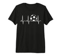 Soccer Heartbeat Soccer Ball T-Shirt - Casual Everyday Wear Men Women - T-Shirt, Sweatshirt, Hoodie