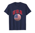 Flag And Colors Usa Soccer Fans T-Shirt - Casual Everyday Wear Unisex - T-Shirt, Sweatshirt, Hoodie