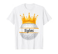 Novelty Golf Personalized Name Sylas T-Shirt - Unique Graphic for Adults - T-Shirt, Sweatshirt, Hoodie