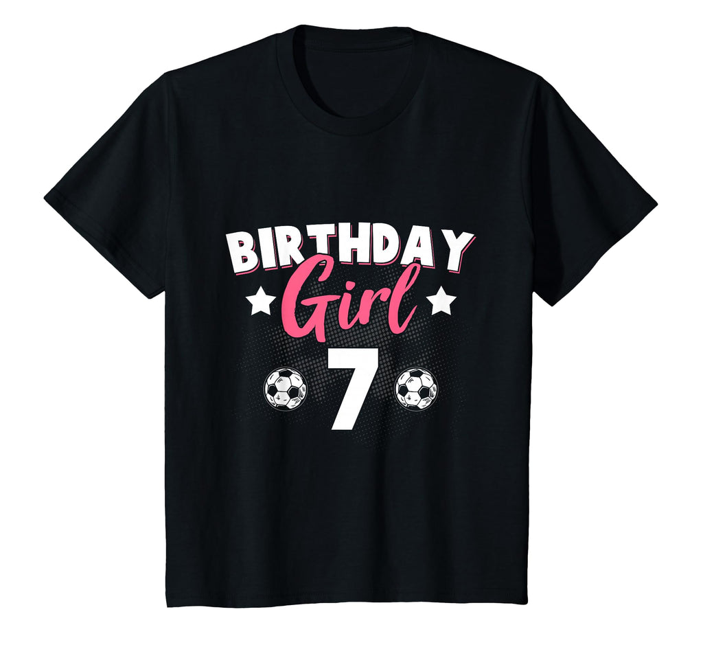 Funny Soccer Lover 7Th Birthday T-Shirt - Custom Art Print Men Women - T-Shirt, Sweatshirt, Hoodie