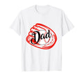 Baseball Dad Fathers Day Dads T-Shirt - Minimalist Print Unisex - T-Shirt, Sweatshirt, Hoodie