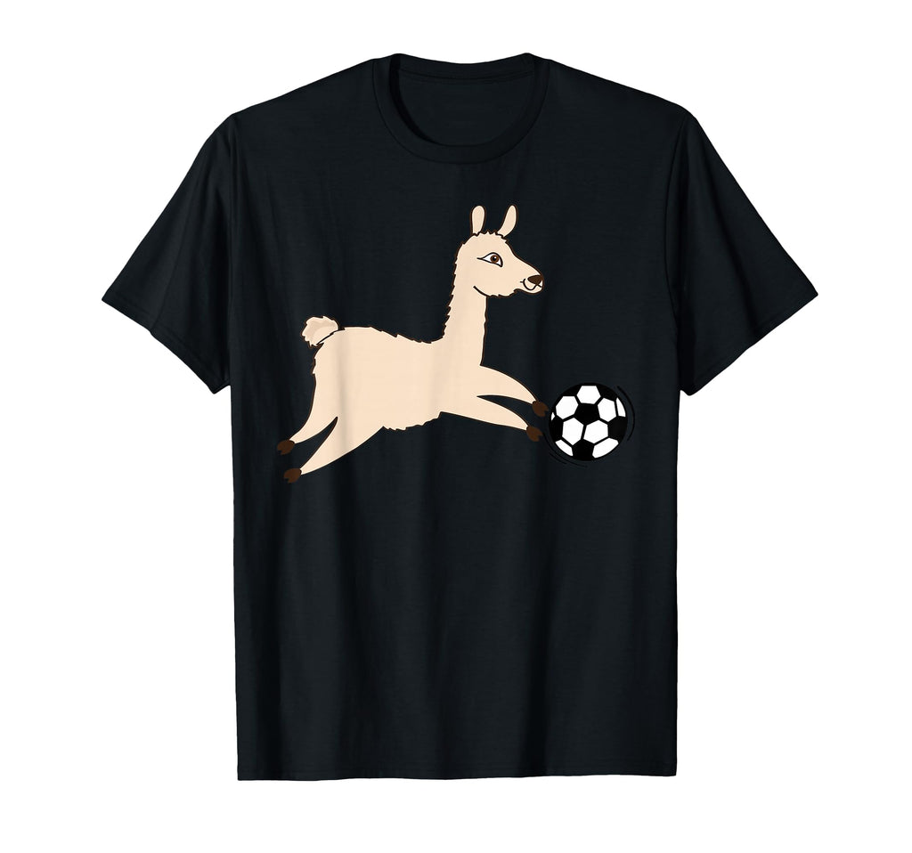 Soccer Llama Tees Hoodie - Aesthetic Graphic Unisex - T-Shirt, Sweatshirt, Hoodie
