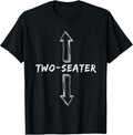 Two Seater Dirty Humor Funny Sarcastic Offensive Gag - Adult & Kids T-Shirts, Sweatshirts & Hoodies apparel design preview 1