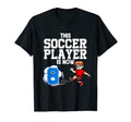 8 Year Old Soccer Player Soccer Birthday T-Shirt - Graphic Print for Adults - T-Shirt, Sweatshirt, Hoodie