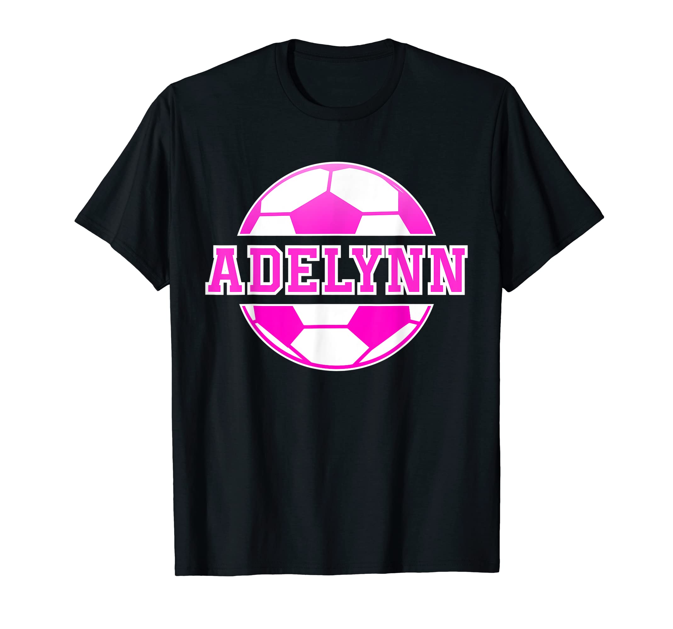 Adelynn Name Soccer Play Football T-Shirt - Fun Novelty Design Unisex - T-Shirt, Sweatshirt, Hoodie