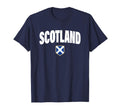 Scottish Flag Scotland Scot T-Shirt - Minimalist Print Men Women - T-Shirt, Sweatshirt, Hoodie