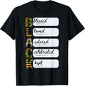 Black History Month Inspirational Christian Quotes - Adult & Kids T-Shirts, Sweatshirts & Hoodies apparel design preview 1