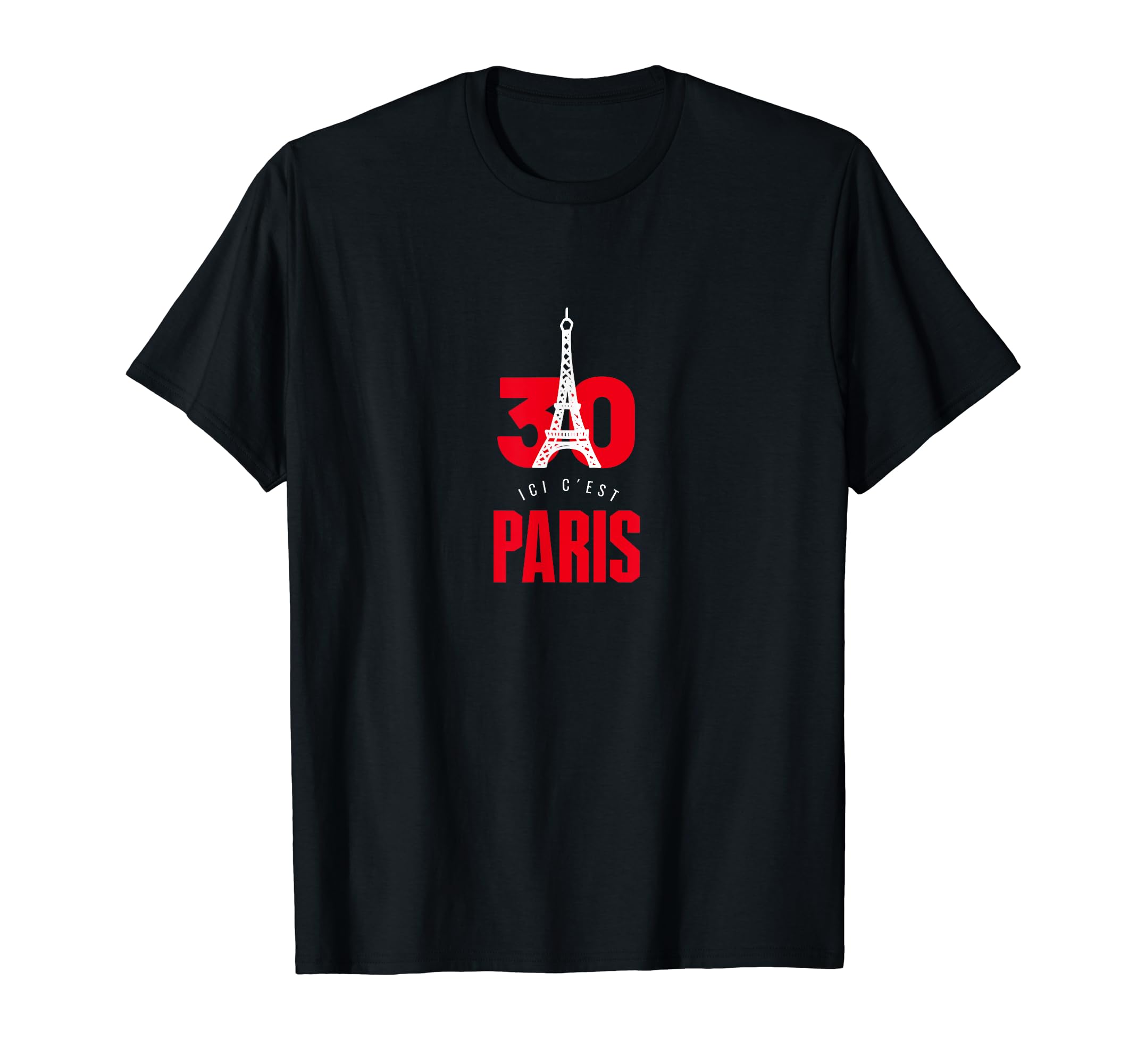 Ici Cest Paris 30 Soccer Fans Related T-Shirt - Streetwear Style Men Women - T-Shirt, Sweatshirt, Hoodie
