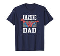 Marvel Spider Fathers Day Amazing Dad T-Shirt - Aesthetic Graphic Men Women - T-Shirt, Sweatshirt, Hoodie