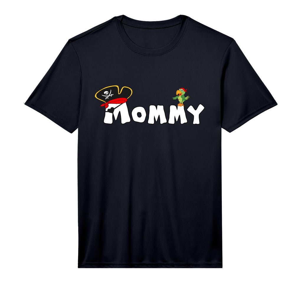 Pirate Mommy Mom Skull Pirates Hat T-Shirt - Trendy Graphic for Adults - T-Shirt, Sweatshirt, Hoodie