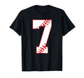 Seventh Birthday Party 7Th Baseball T-Shirt - Unique Graphic Men Women - T-Shirt, Sweatshirt, Hoodie