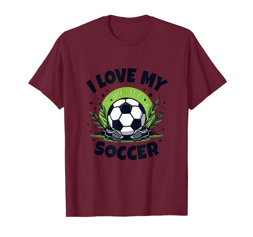 I Love My Soccer Mom Pride T-Shirt - Novelty Apparel for Adults - T-Shirt, Sweatshirt, Hoodie