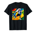 Soccer Player Motif Team Sport Colorful T-Shirt - Unique Graphic Unisex - T-Shirt, Sweatshirt, Hoodie